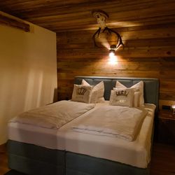 Schlafzimmer Ferienhaus Weinschlöss'l ©Liebe zur Steiermark